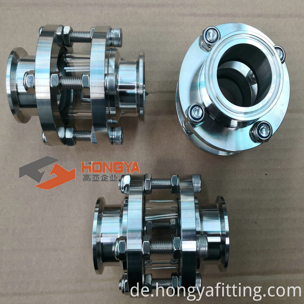 Sanitary Stainless Steel Short Sight Glass